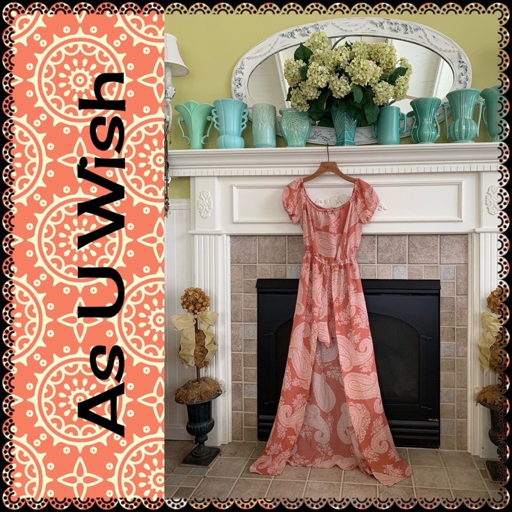 As U Wish dress/ shorts combo, size M